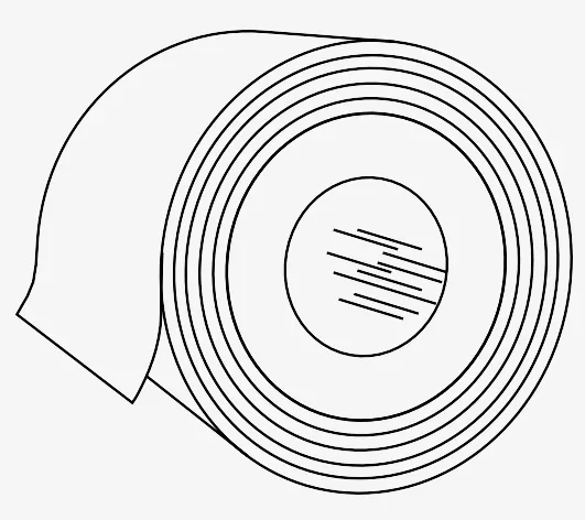 Geometría y medidas de Cintas para KR